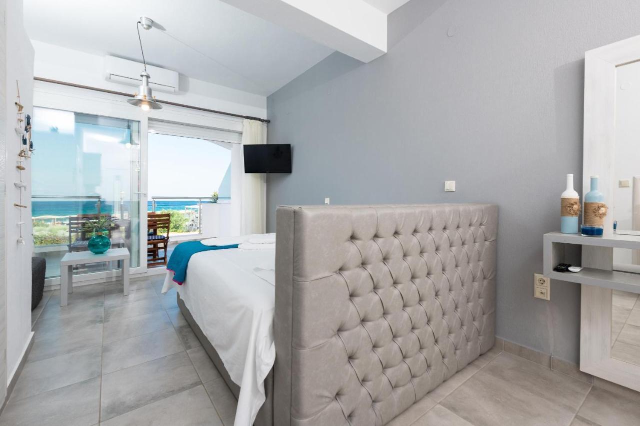 Artemis Beach Apartments Chrysi Ammoudia Exterior foto